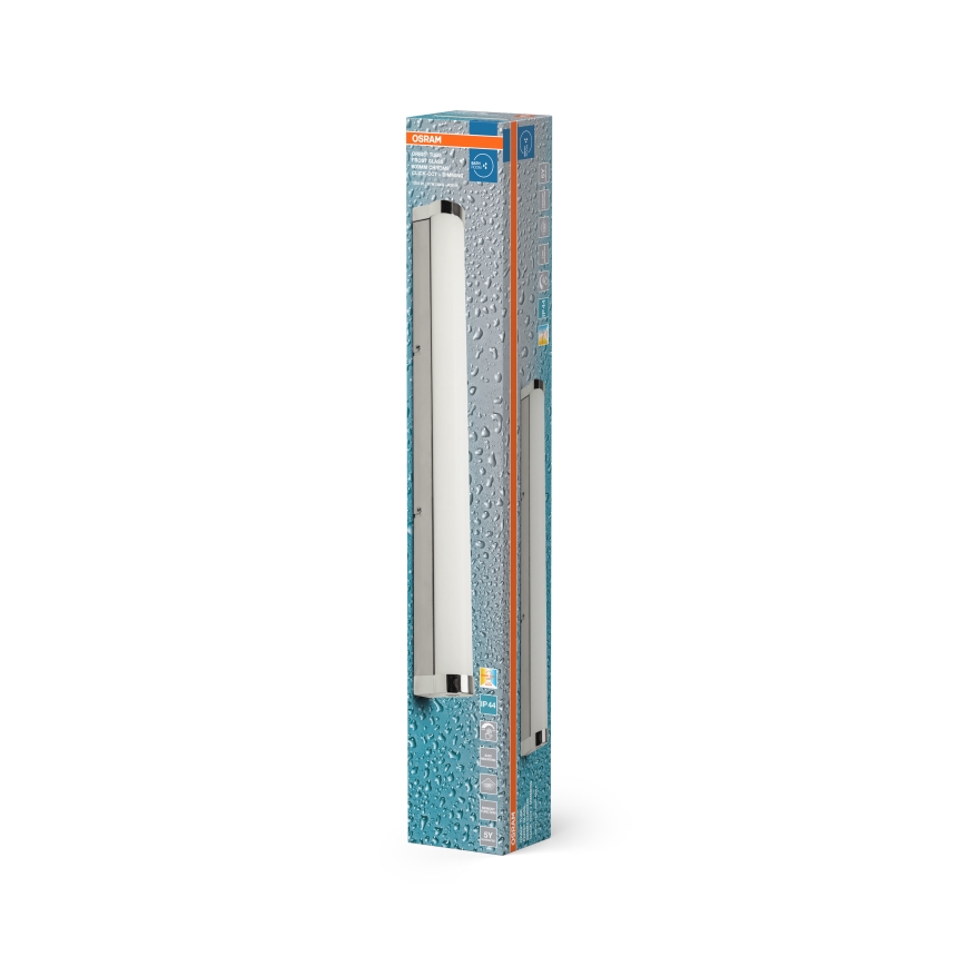 Osram - ORBIS TUBE LED/12W/230V himmennettävä peilivalaisin 60 cm IP44, kiiltävä kromi