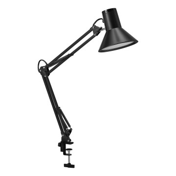 Osram - Himmennettävä LED-pöytälamppu puristikiinnikkeellä OFFICE LINE LED/9W/230V 3000K musta