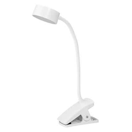 Osram - himmennettävä LED-pöytävalaisin klipsillä OFFICE LINE LED/4,8W/230V 3000/4000/6500K valkoinen