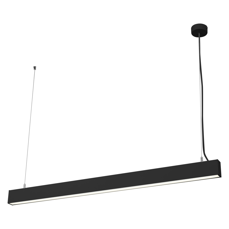 Osram - LED-himmennettävä riippuvalaisin vaijerilla OFFICE LINE LED/42W/230V 4000K 112,6 cm musta