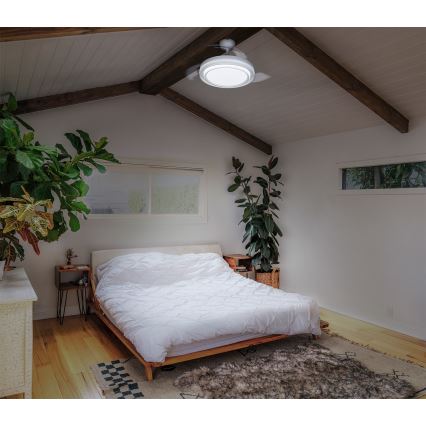 Osram - himmennettävä LED-kattovalaisin tuulettimella PONIENTE LED/36W/230V 3000/4000/6500K + kaukosäädin