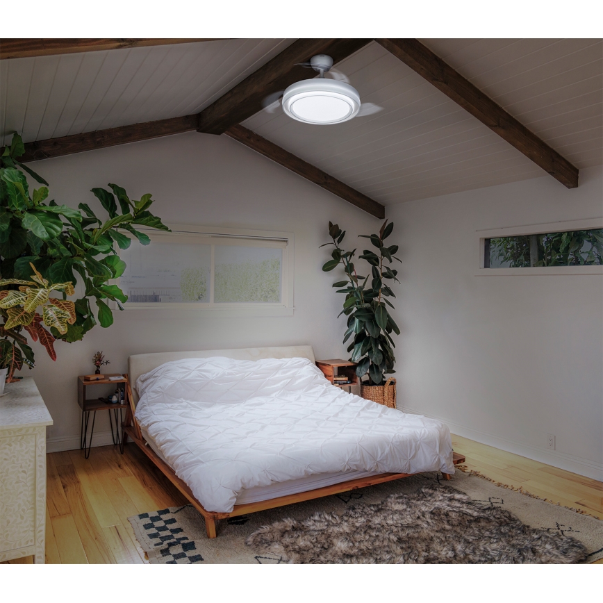 Osram - himmennettävä LED-kattovalaisin tuulettimella PONIENTE LED/36W/230V 3000/4000/6500K + kaukosäädin