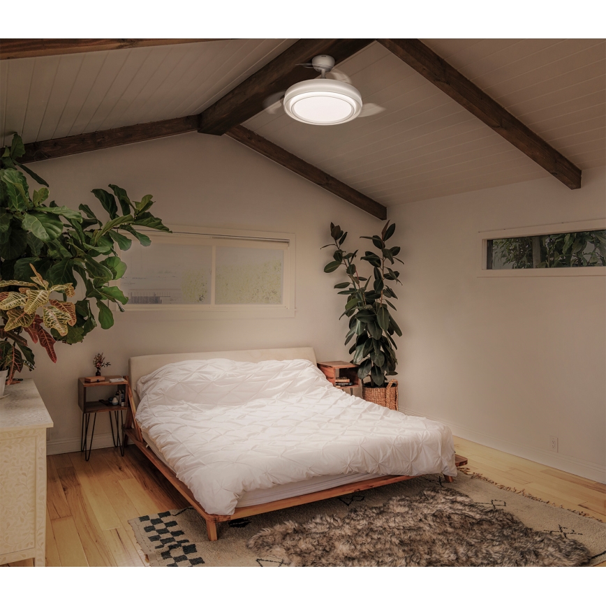 Osram - himmennettävä LED-kattovalaisin tuulettimella PONIENTE LED/36W/230V 3000/4000/6500K + kaukosäädin