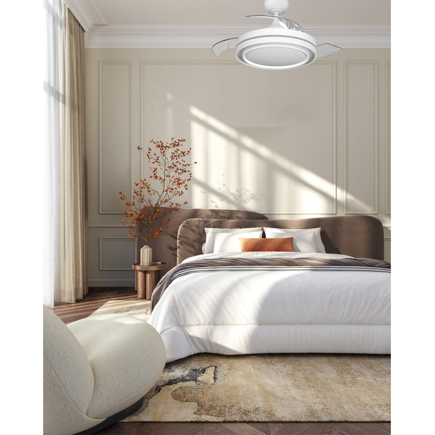 Osram - himmennettävä LED-kattovalaisin tuulettimella PONIENTE LED/36W/230V 3000/4000/6500K + kaukosäädin