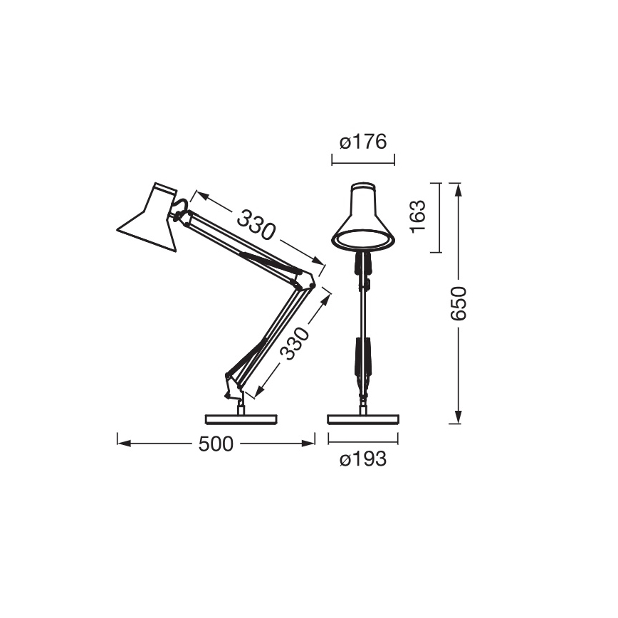Osram - Himmennettävä pöytälamppu OFFICE LINE LED/9W/230V 3000K musta