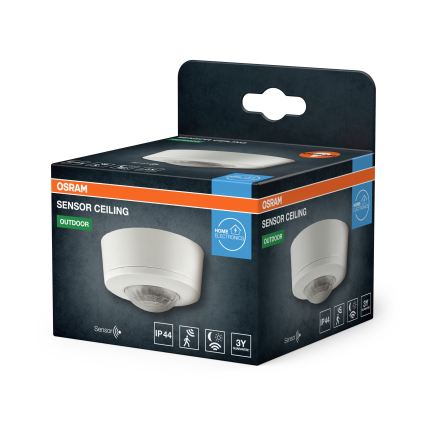 Osram - infrapuna-liiketunnistin 230V IP44 valkoinen