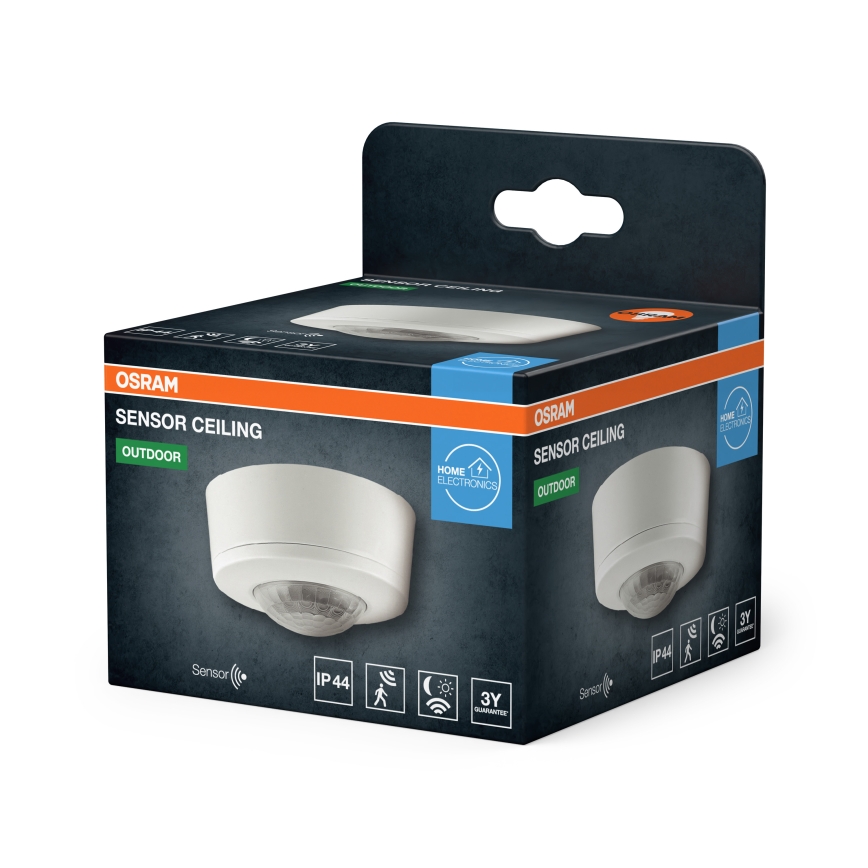 Osram - infrapuna-liiketunnistin 230V IP44 valkoinen