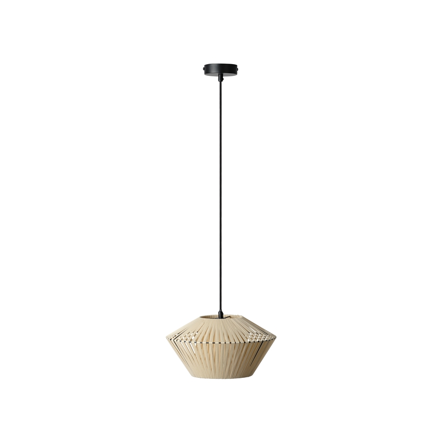 Osram - Kaapelikiinnitteinen riippuvalaisin DECOR STRIPES 1xE27/10W/230V, halkaisija 30,5 cm, beige