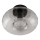 Osram - Kattovalaisin DECOR SMOKE 1xE27/12W/230V halkaisija 28 cm musta/savunharmaa