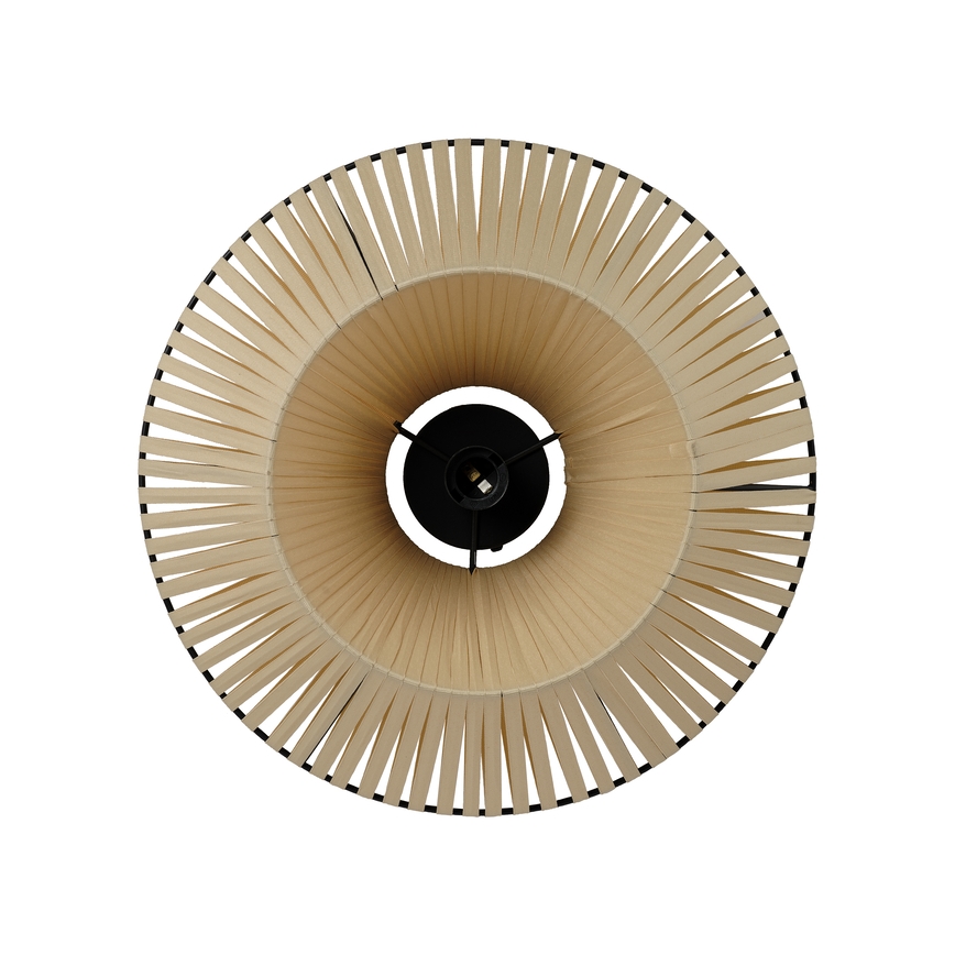 Osram - Kattovalaisin DECOR STRIPES 1xE27/10W/230V Ø 40,5 cm beige