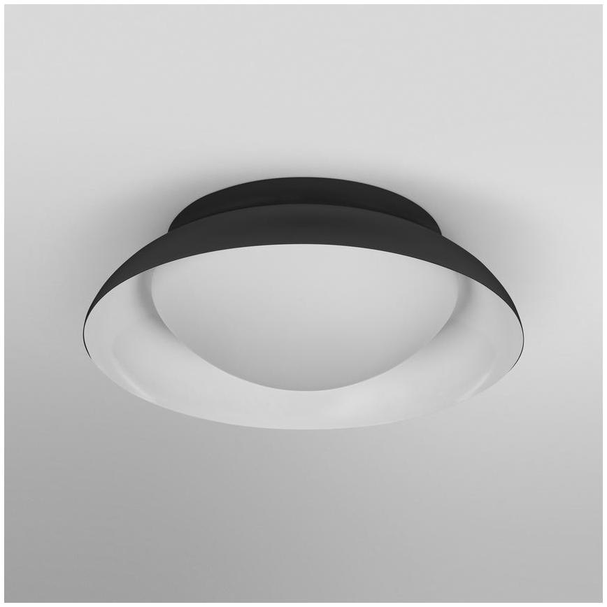 Osram - Kattovalaisin ORBIS MILAN 2xE27/10W/230V halkaisija 30,5 cm musta