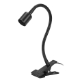 Osram - Klipsillä varustettu lamppu CLIP TUBE FLEX 1xGU10/5W/230V musta