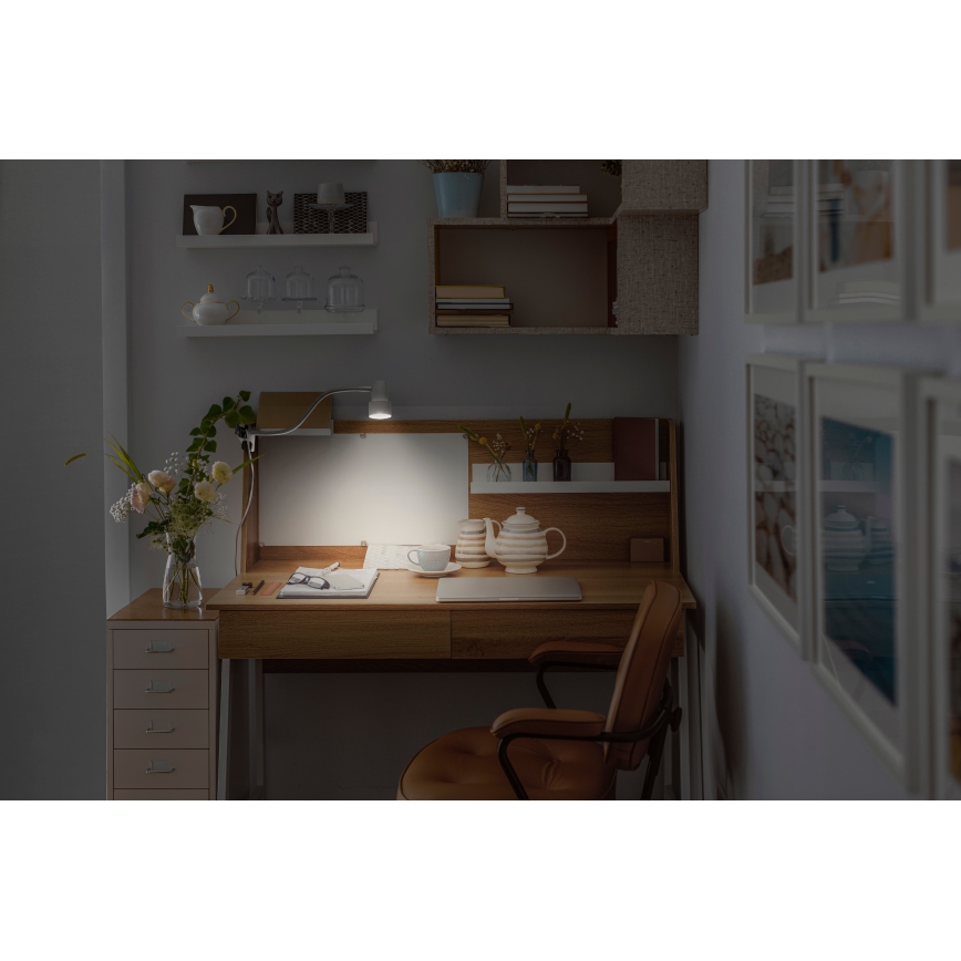 Osram - Klipsillinen lamppu CLIP STEP FLEX 1xGU10/5W/230V valkoinen