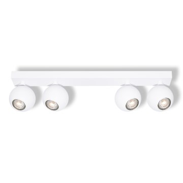 Osram - Kohdevalaisin SPOT SPHERAL 4xGU10/6W/230V valkoinen