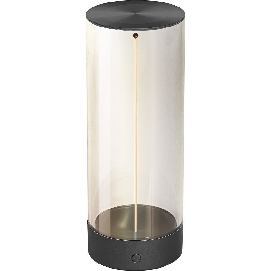 Osram - himmennettävä kosketusohjattu ulkokäyttöinen pöytälamppu ENDURA STYLE LED/1,5W/5V 2500 mAh USB IP54 antrasiitti