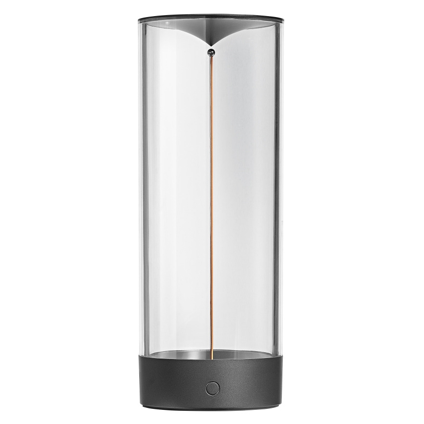 Osram - himmennettävä kosketusohjattu ulkokäyttöinen pöytälamppu ENDURA STYLE LED/1,5W/5V 2500 mAh USB IP54 antrasiitti