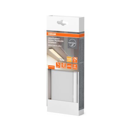 Osram - Laajennussarja alakaapin LED-valaisimeen UNDERCABINET LED/3,85W/36V 3000K 8,1x17,9 cm valkoinen