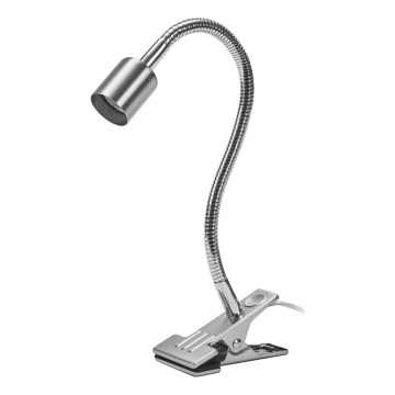 Osram - Lamppu klipsillä CLIP TUBE FLEX 1xGU10/5W/230V mattakromi