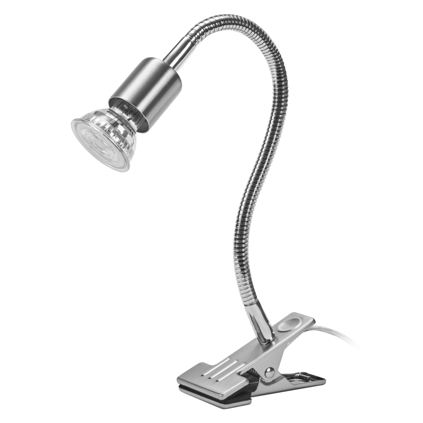 Osram - Lamppu klipsillä CLIP TUBE FLEX 1xGU10/5W/230V mattakromi