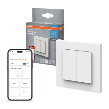 Osram - Langaton 4-painikkeinen SMART+ Wi-Fi-kytkin, 5 V
