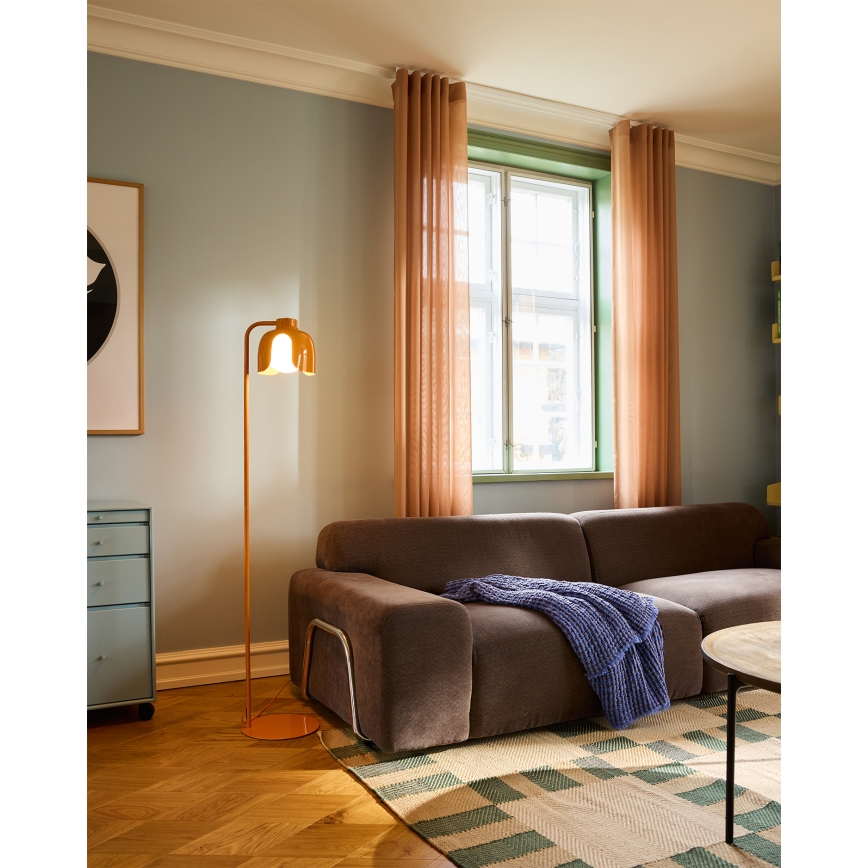 Osram - Lattiavalaisin DECOR COROLLE 1xE27/15W/230V oranssi