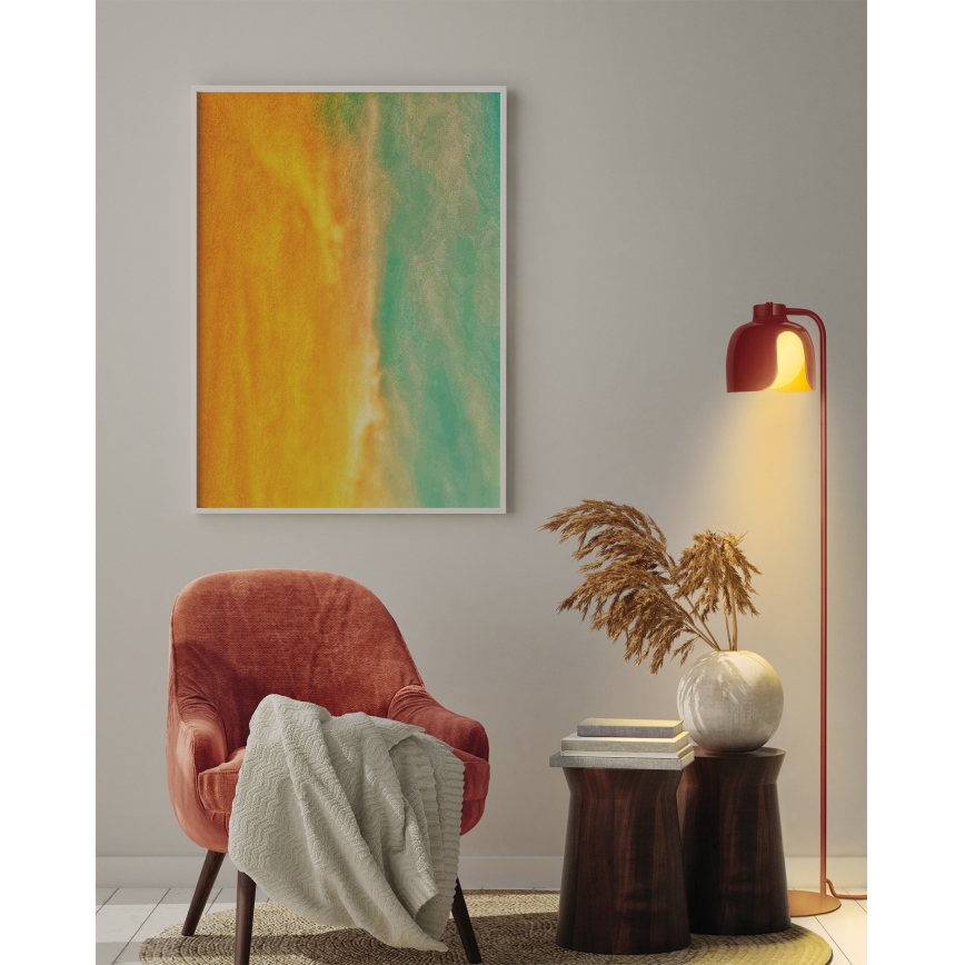 Osram - Lattiavalaisin DECOR COROLLE 1xE27/15W/230V punainen