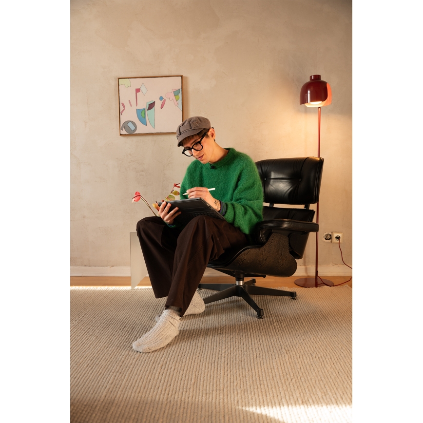 Osram - Lattiavalaisin DECOR COROLLE 1xE27/15W/230V punainen