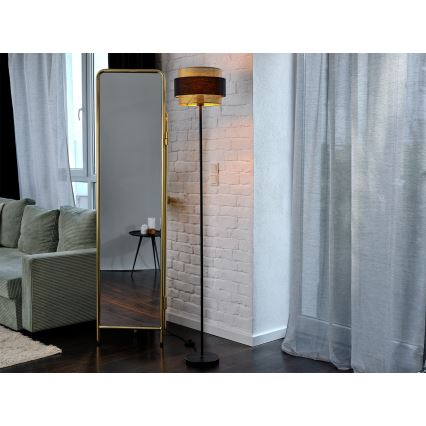 Osram - Lattiavalaisin DECOR HORNET 1xE27/10W/230V musta/kultainen