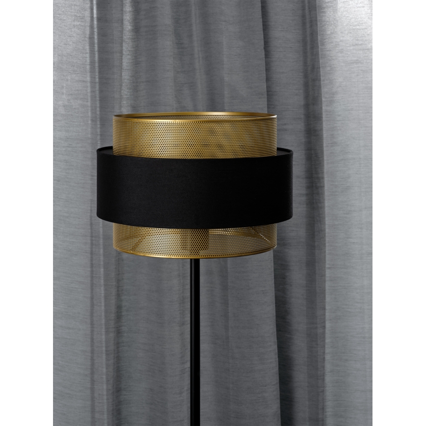 Osram - Lattiavalaisin DECOR HORNET 1xE27/10W/230V musta/kultainen