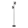 Osram - Lattiavalaisin DECOR SMOKE 2xE14/12W/230V musta/savunharmaa