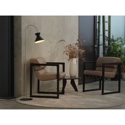 Osram - Lattiavalaisin DECOR WAIST 1xE27/40W/230V musta