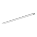 Osram - LED alakaapin valaisin liike- ja hämäräanturilla LINEAR 4W/3,7V 1500 mAh 3000/4000/6500K 60 cm harmaa