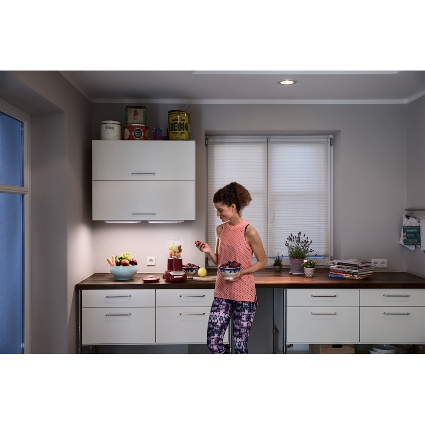 Osram - LED alakaappivalaisin LINEAR LED/10W/230V 3000K 55,7 cm hopea