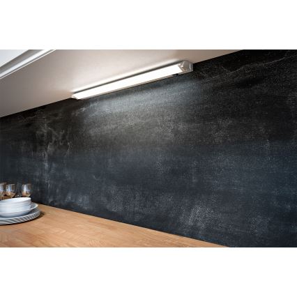 Osram - LED alakaappivalaisin LINEAR LED/6W/230V 3000K 35,7 cm hopea