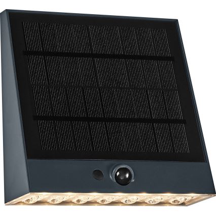 Osram - ENDURA STYLE aurinkokäyttöinen LED-seinävalaisin anturilla LED/10,2W/4,2V 2000 mAh IP54 antrasiitti