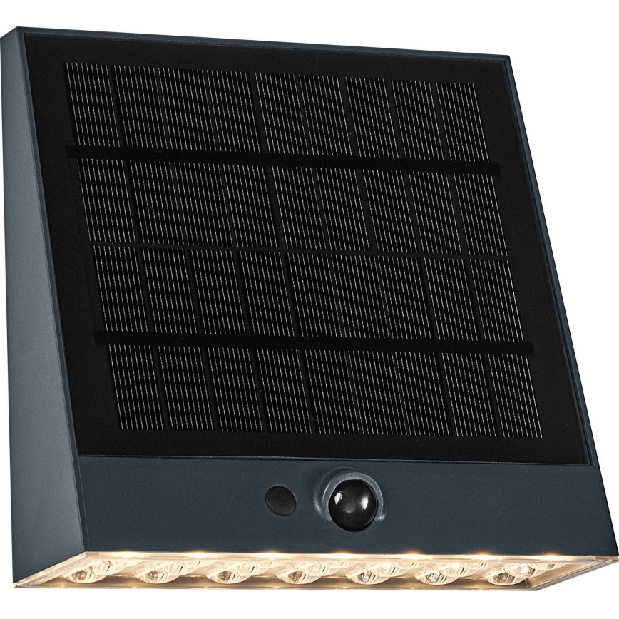 Osram - ENDURA STYLE aurinkokäyttöinen LED-seinävalaisin anturilla LED/10,2W/4,2V 2000 mAh IP54 antrasiitti