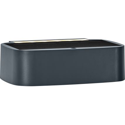 Osram - LED himmennettävä aurinkokäyttöinen seinävalaisin ENDURA STYLE LED/7,6W/4,2V 2000 mAh IP65 antrasiitti