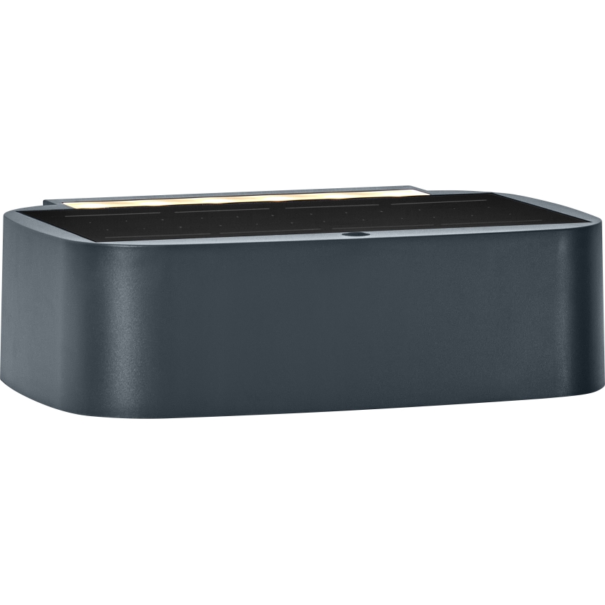 Osram - LED himmennettävä aurinkokäyttöinen seinävalaisin ENDURA STYLE LED/7,6W/4,2V 2000 mAh IP65 antrasiitti