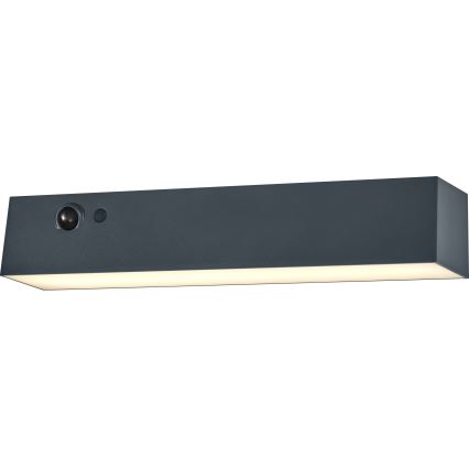 Osram - Aurinkokennolla varustettu LED-seinävalaisin anturilla ENDURA STYLE LED/12,4W/4,2V 2000 mAh IP54 antrasiitti