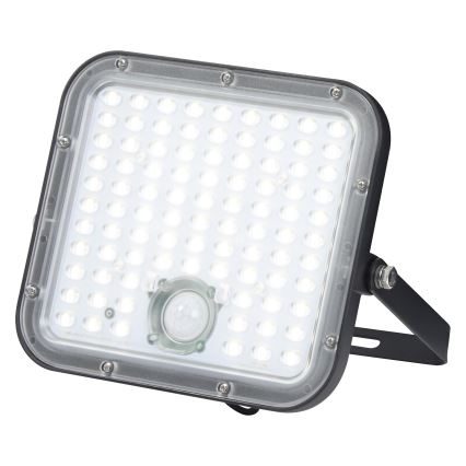 Osram - Himmennettävä LED-aurinkokäyttöinen valonheitin anturilla ENDURA LED/30W/6,4V 4000K IP65 musta + kauko-ohjain