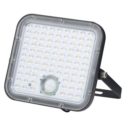 Osram - Himmennettävä LED-aurinkokäyttöinen valonheitin anturilla ENDURA LED/30W/6,4V 4000K IP65 musta + kauko-ohjain