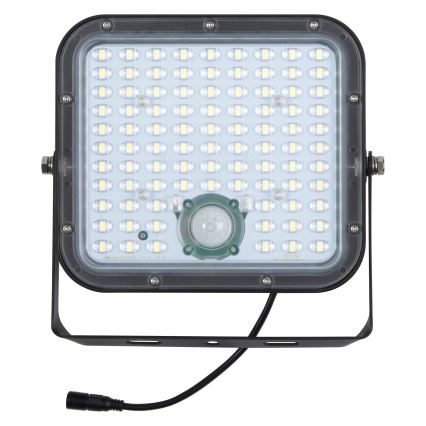 Osram - Himmennettävä LED-aurinkokäyttöinen valonheitin anturilla ENDURA LED/30W/6,4V 4000K IP65 musta + kauko-ohjain