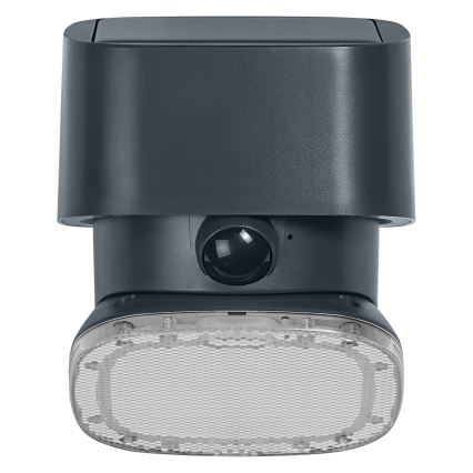 Osram - LED-aurinkokennolla varustettu seinävalaisin tunnistimella ENDURA STYLE LED/10,3W/4,2V 2000 mAh IP54 antrasiitti