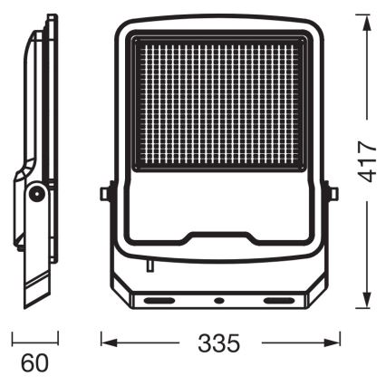 Osram - LED-heittovalaisin ENDURA LED/150W/230V IP65