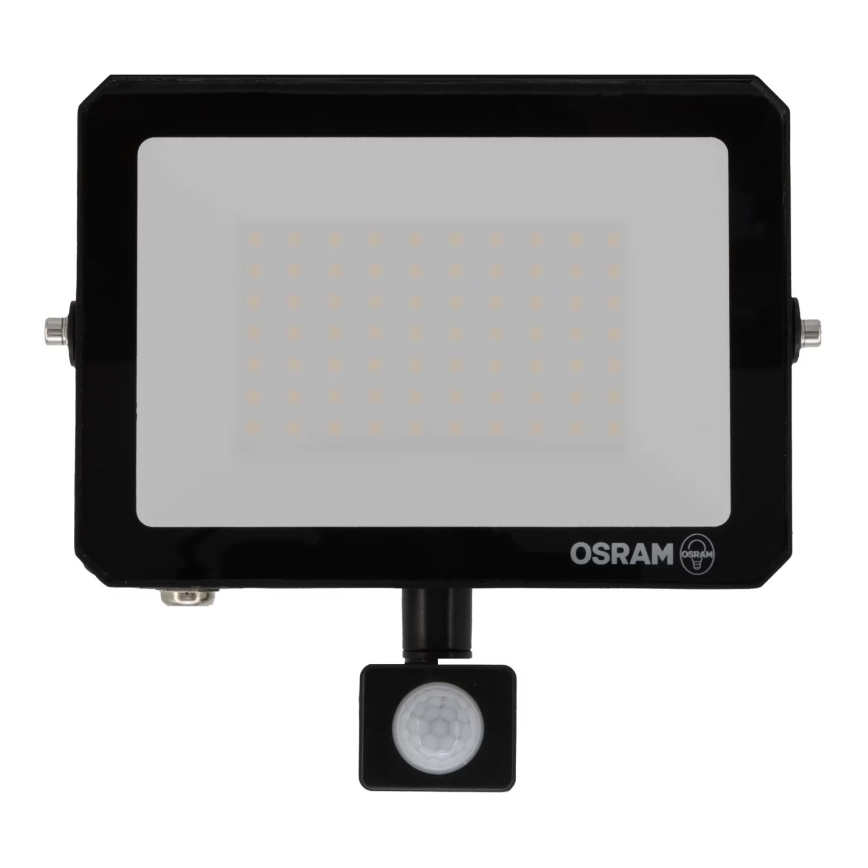 Osram - LED-valonheitin liiketunnistimella ja hämäräkytkimellä FLOODLIGHT LED/50W/230V 6500K IP65 musta