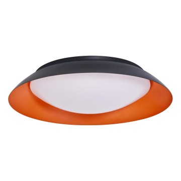 Osram - LED-himennettävä kattovalaisin ORBIS PLATE LED/45W/230V Ø 48 cm oranssi/musta