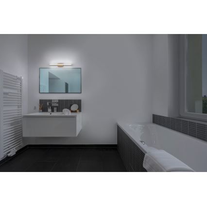 Osram - LED-himmennettävä kosketusohjattu kylpyhuoneen peilivalaisin ORBIS MIRROR LED/10W/230V 60 cm 3000/4000K IP44 beige