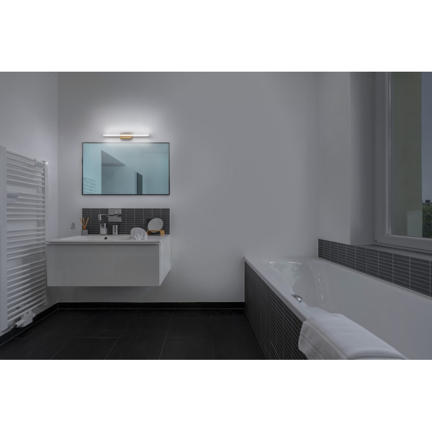 Osram - LED-himmennettävä kosketusohjattu kylpyhuoneen peilivalaisin ORBIS MIRROR LED/10W/230V 60 cm 3000/4000K IP44 beige