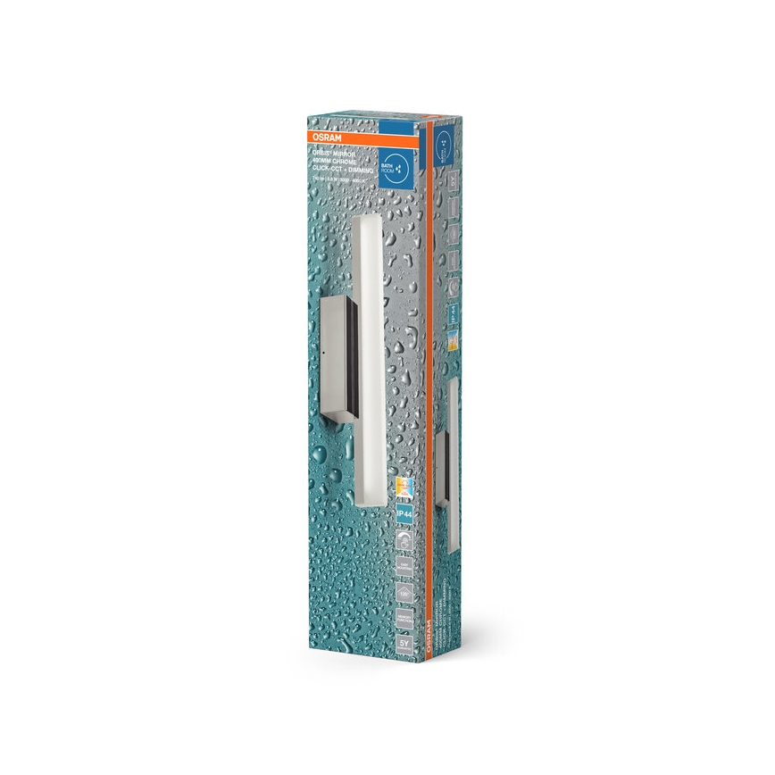 Osram - Himmennettävä LED-peilivalaisin ORBIS MIRROR LED/6,8W/230V 40 cm 3000/4000K IP44 kiiltävä kromi