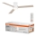 Osram - LED-himmennettävä kattotuuletin BLADE LED/18W/230V 3000/4000/6000K + kaukosäädin